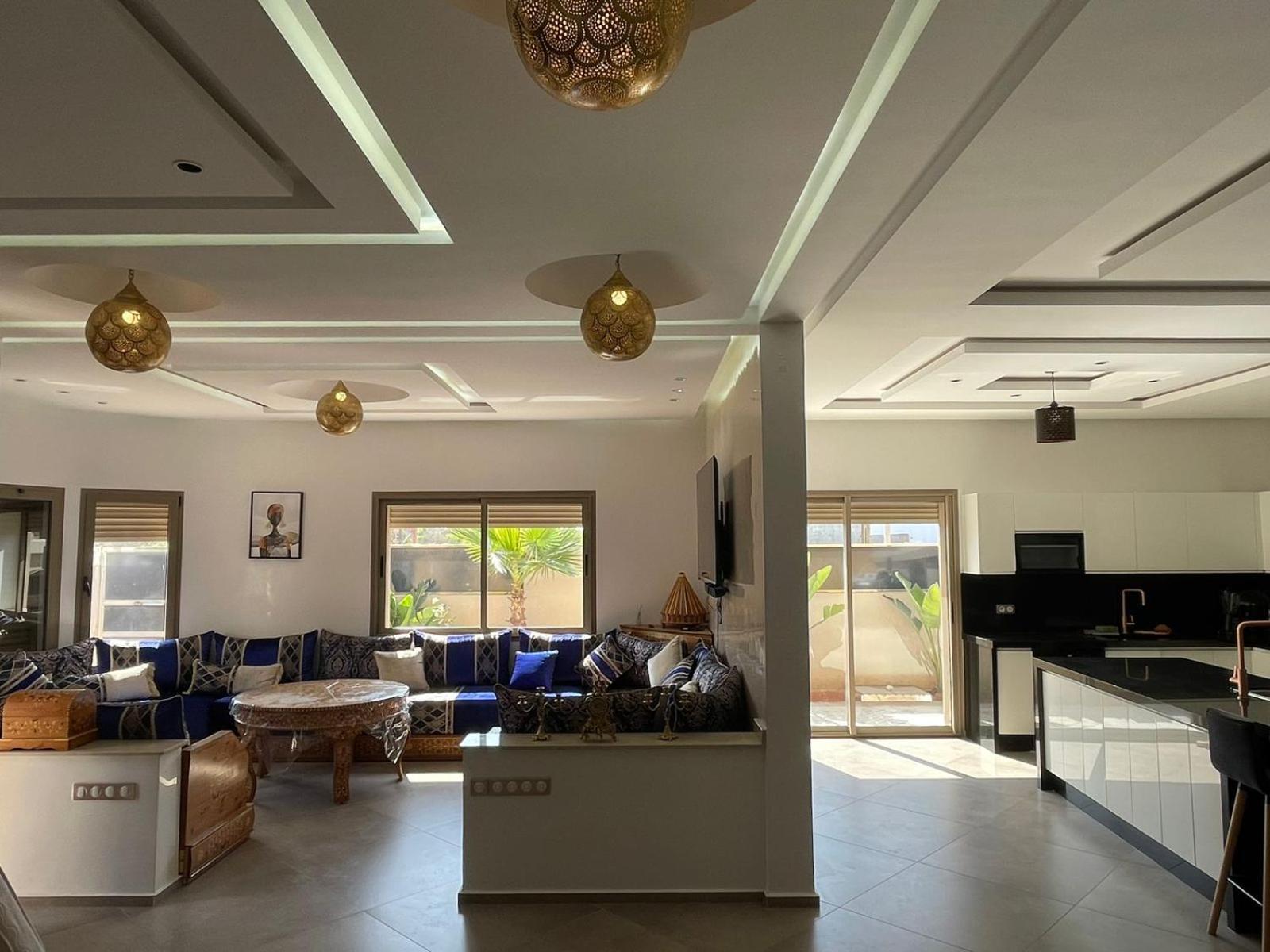 Villa Moderne A 5 Min De La Plage Avec Jardin Et 3 Salons Essaouira Luaran gambar