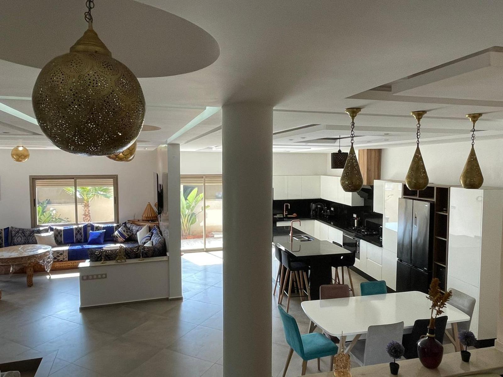 Villa Moderne A 5 Min De La Plage Avec Jardin Et 3 Salons Essaouira Luaran gambar
