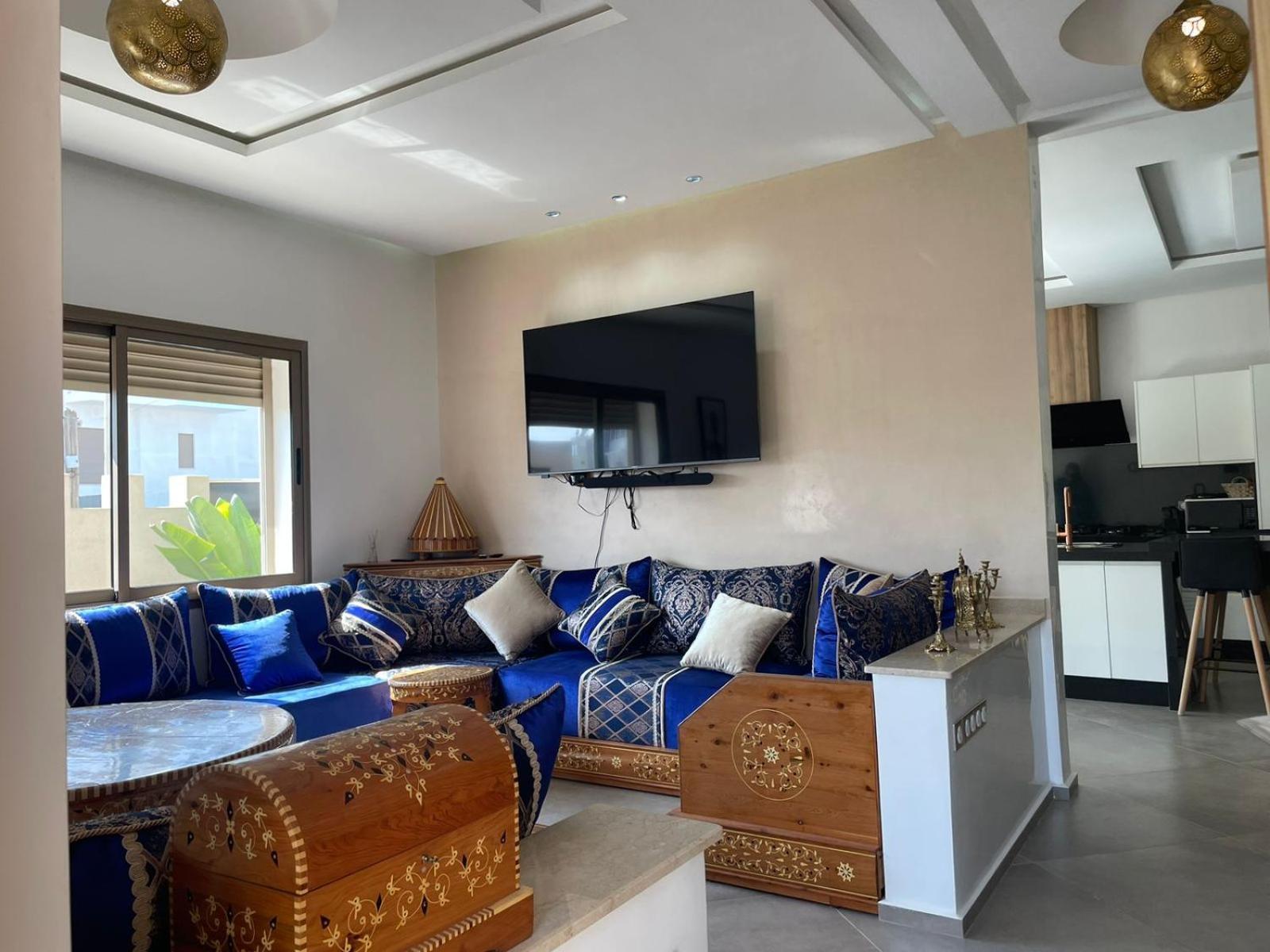 Villa Moderne A 5 Min De La Plage Avec Jardin Et 3 Salons Essaouira Luaran gambar