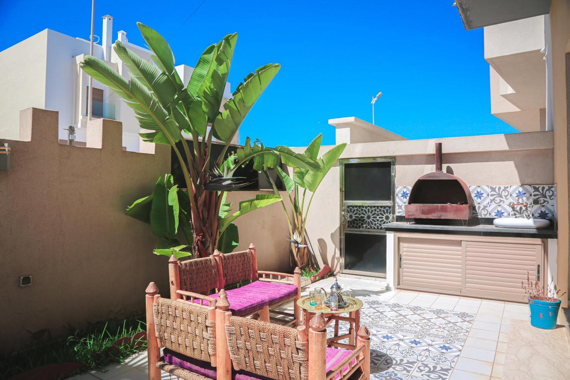 Villa Moderne A 5 Min De La Plage Avec Jardin Et 3 Salons Essaouira Luaran gambar