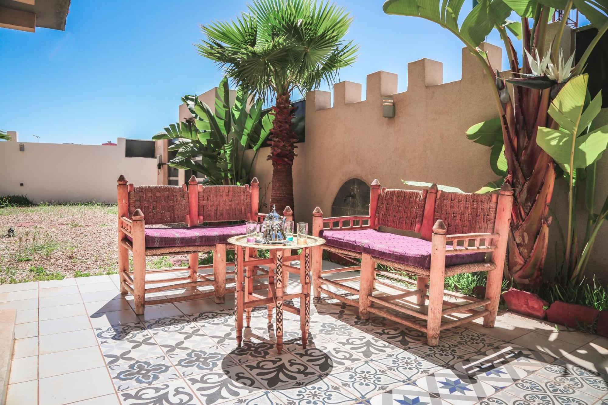Villa Moderne A 5 Min De La Plage Avec Jardin Et 3 Salons Essaouira Luaran gambar